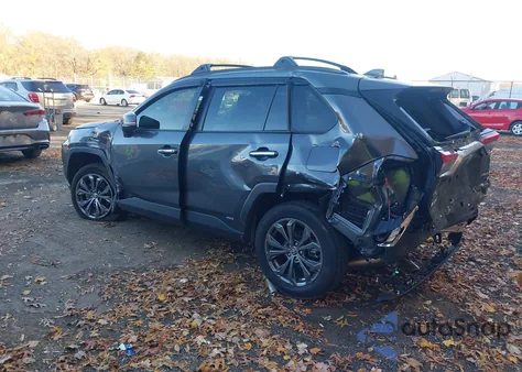 2025 Toyota Rav4 Hybrid Limited from USA, damaged, VIN JTMD6RFV7SJ070521